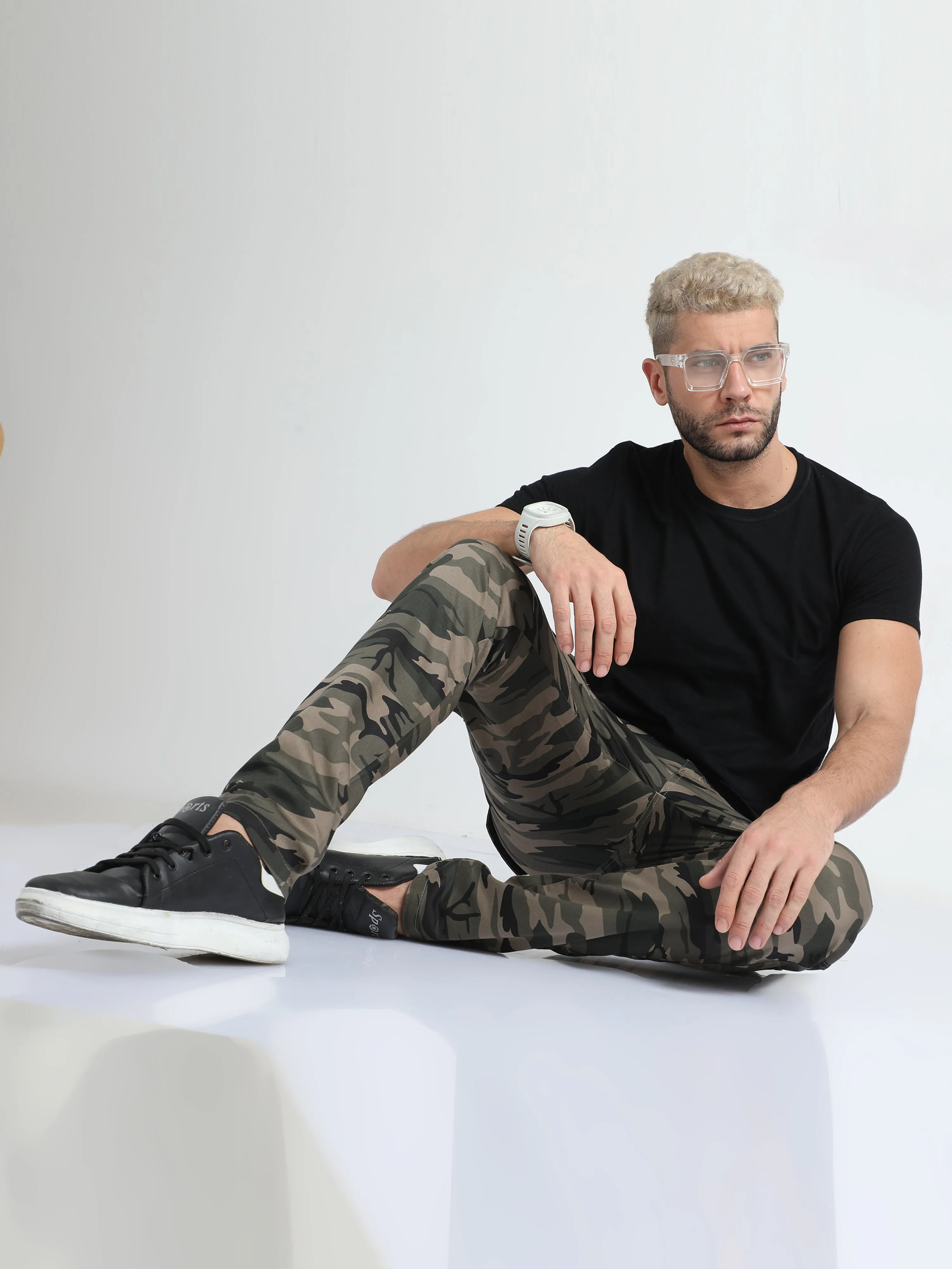 Utility Olive Camo Cargo Pant
