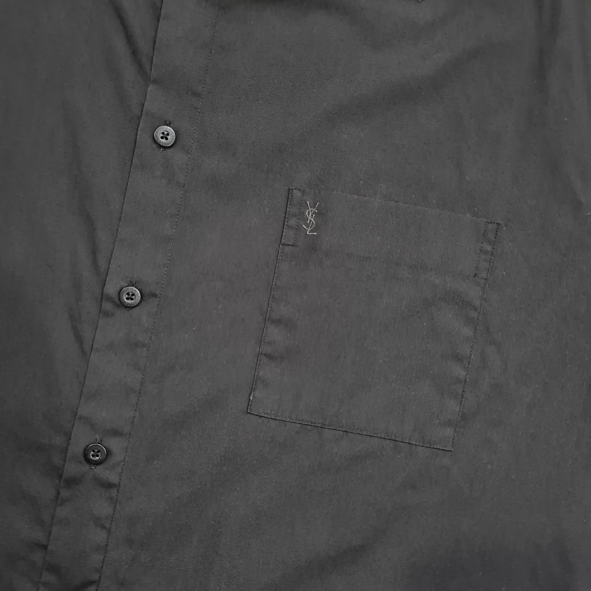 YVES SAINT LAURENT : BUTTON UP SHIRT : SIZE XL